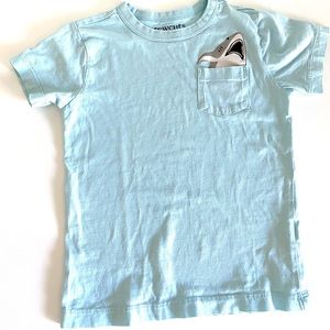 JCrew Crewcuts Shark T-shirt sz 3